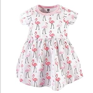 Hudson Baby Flamingo Print Design Dress NEW Size 5T